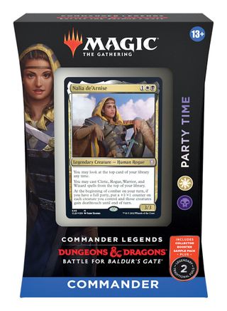 Magic the Gathering: Commander Legends - Battle for Baldur's Gate Party Time Commander Deck