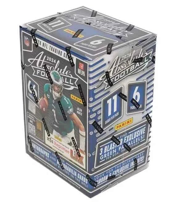 2024 Panini Absolute Football Blaster Box (Green Parallels!) - CardVault Store