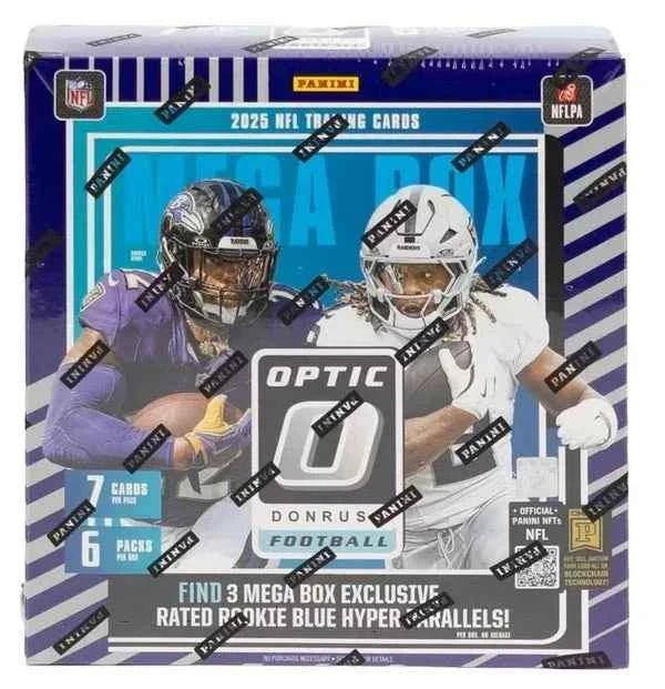 2025 Panini Donruss Optic Football Mega Box - CardVault Store