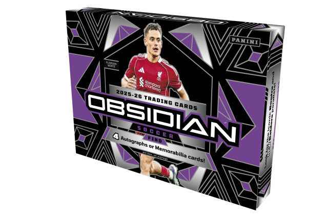 2025/26 Panini Obsidian Soccer Hobby Box - CardVault Store