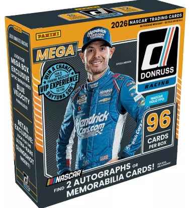 2026 Panini Donruss Racing Mega Box - CardVault Store