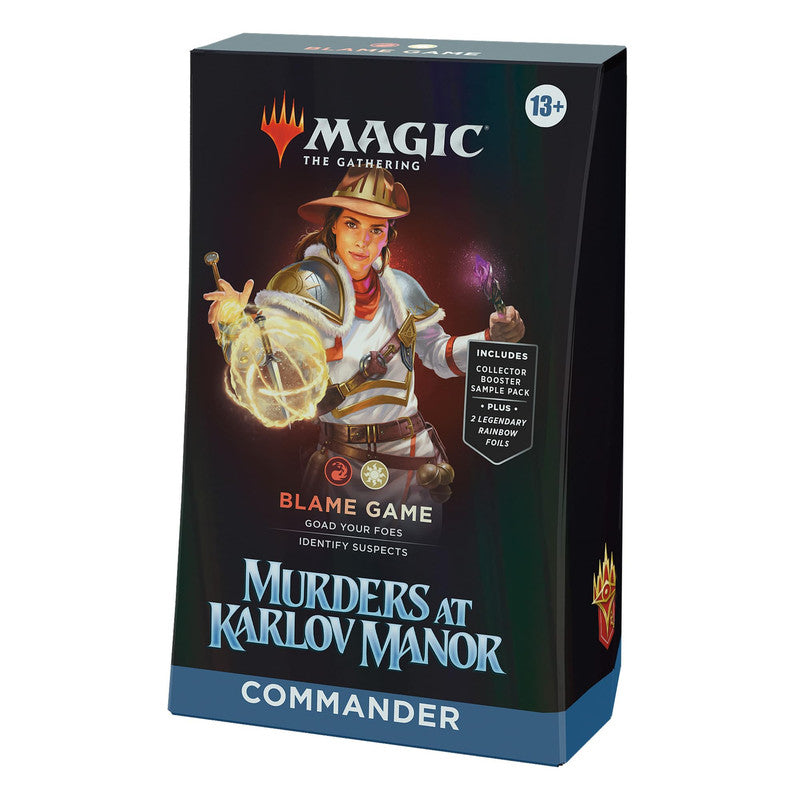 Magic the Gathering: Murders at Karlov Manor Commander Deck (Blame Game)