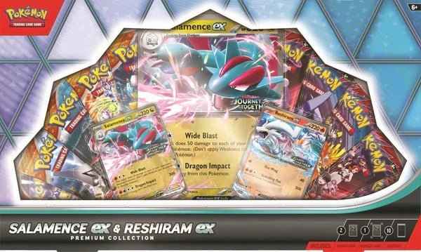 Pokemon TCG: Salamence ex and Reshiram ex Premium Collection Box